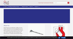 Desktop Screenshot of geoffclegg.com